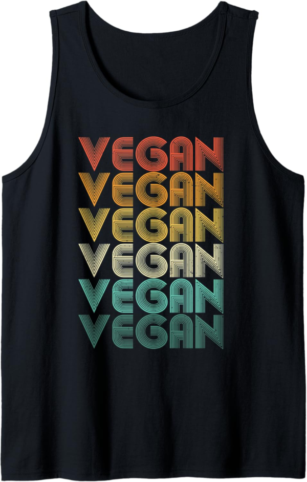 Vintage Vegan Tank Top - Image 2